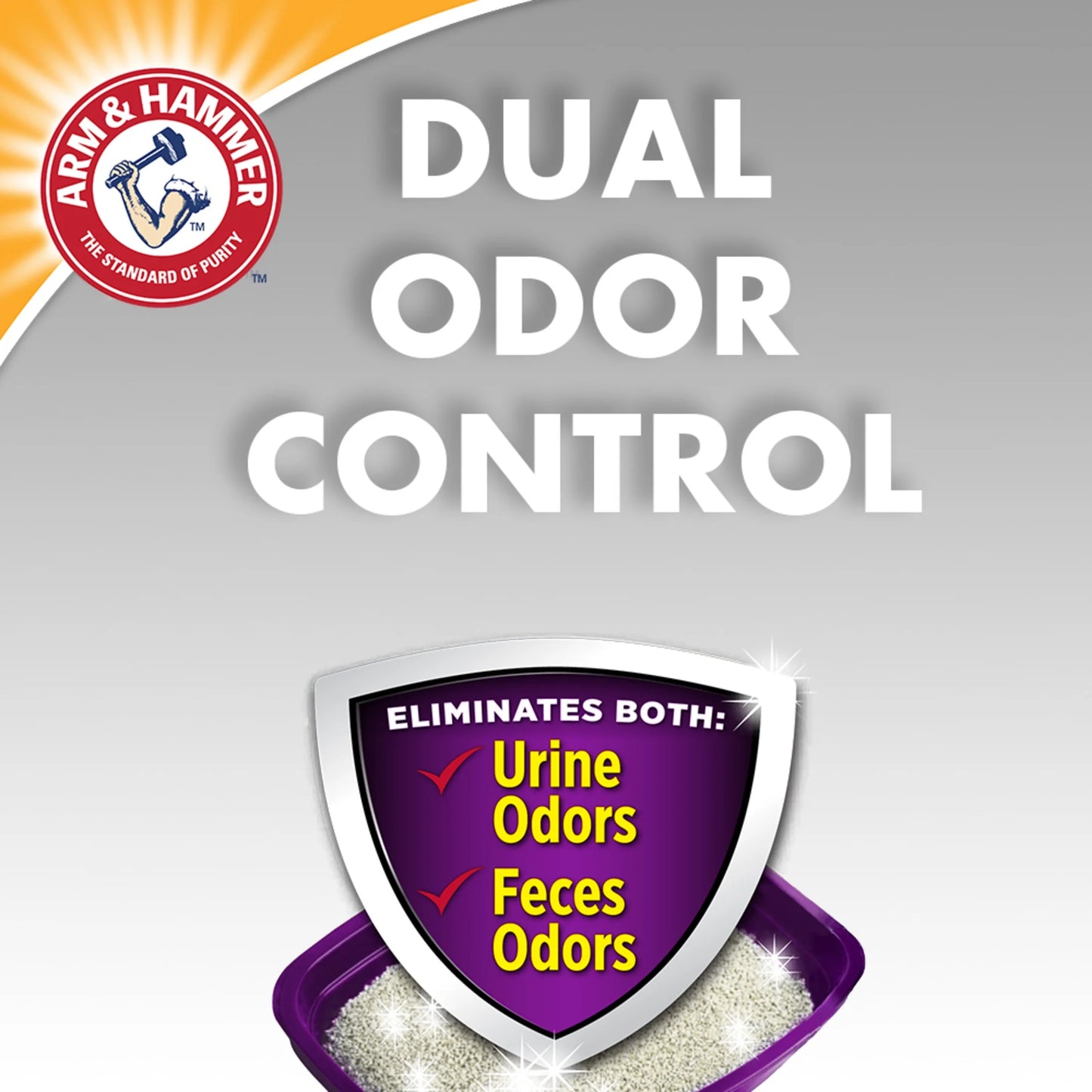 Double Duty Cat Litter, Advanced Odor Control Clumping Cat Litter, Scented, 40 Lb